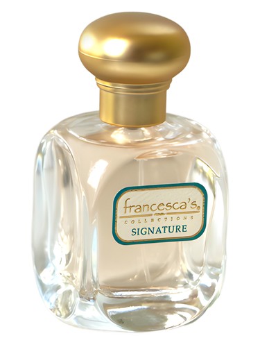 Frasco de Signature, de francesca's