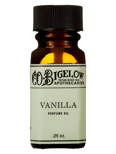 Frasco de Vanilla, de C.O.Bigelow