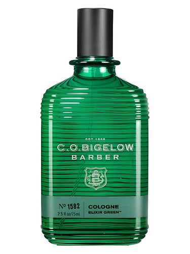 Frasco de Barber Cologne Elixir Green, de C.O.Bigelow