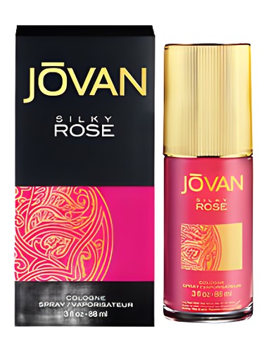 Frasco de Silky Rose, de Jovan