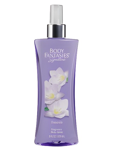 Frasco de Body Fantasies Signature Freesia, de Parfums de Coeur