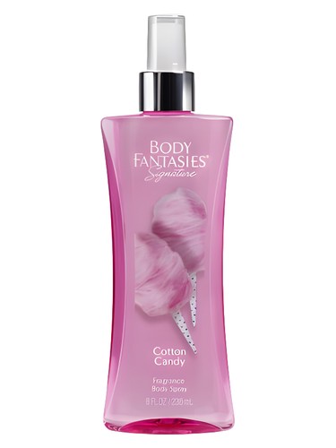 Frasco de Body Fantasies Signature Cotton Candy — Parfums de Coeur