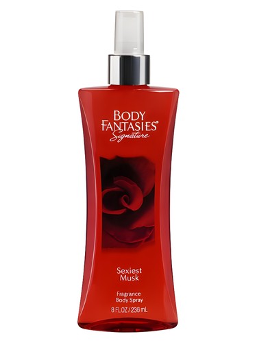 Frasco de Body Fantasies Signature Sexiest Musk, de Parfums de Coeur