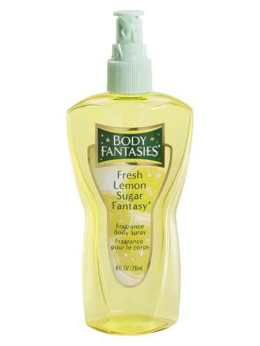 Frasco de Body Fantasies Fresh Lemon Sugar, de Parfums de Coeur