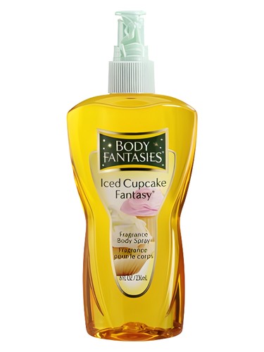 Frasco de Body Fantasies Iced Cupcake Fantasy — Parfums de Coeur