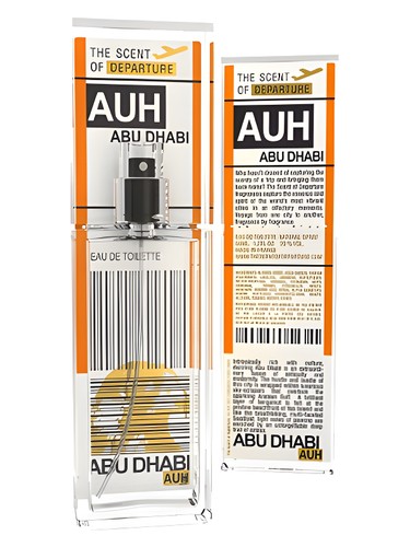 Frasco de Abu Dhabi AUH, de The Scent of Departure