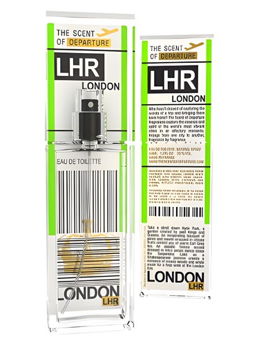 Frasco de London LHR, de The Scent of Departure