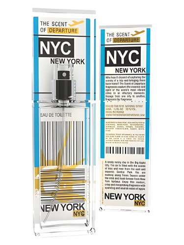 Frasco de New York NYC, de The Scent of Departure