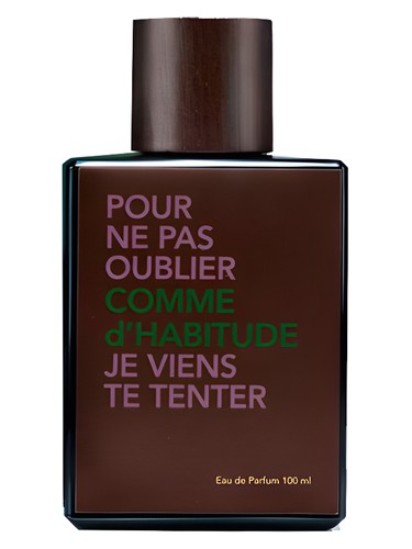 Frasco de Comme d’Habitude, de Histoires D'Eaux