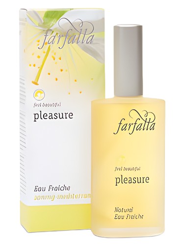 Frasco de Pleasure Eau Fraiche, de Farfalla
