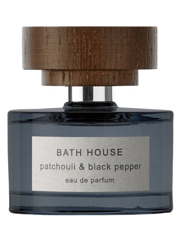 Frasco de Patchouli & Black Pepper, de Bath House