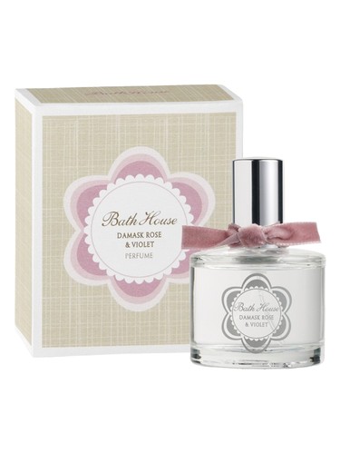 Frasco de Damask Rose & Violet, de Bath House
