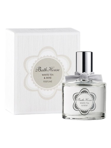 Frasco de White Tea & Rose, de Bath House