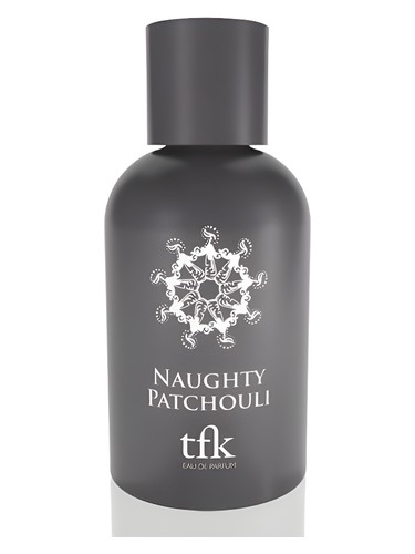 Frasco de Naughty Patchouli, de The Fragrance Kitchen