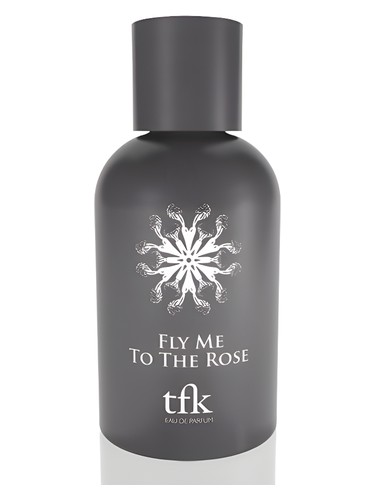 Frasco de Fly Me to the Rose, de The Fragrance Kitchen