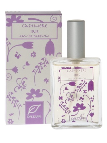Frasco de Cashmere Iris, de Dr. Taffi