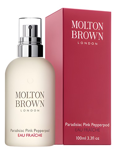 Frasco de Paradisiac Pink Pepperpod, de Molton Brown