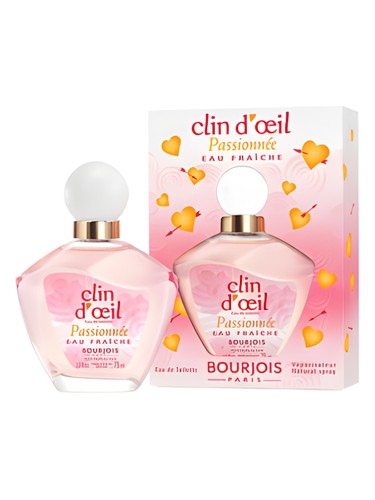 Frasco de Clin d'Oeil Passionné Eau Fraiche, de Bourjois