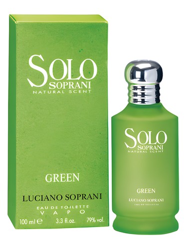 Frasco de Solo Soprani Green, de Luciano Soprani