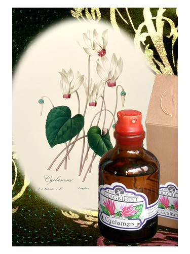 Frasco de Cyclamen, de Fragrifert Parfumeur
