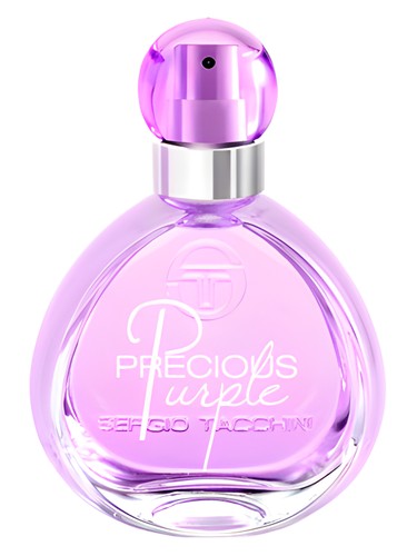 Frasco de Precious Purple, de Sergio Tacchini
