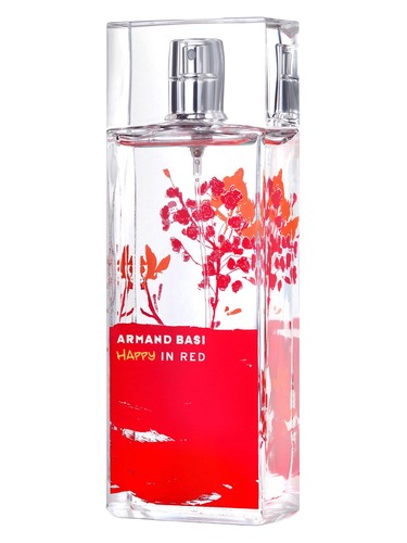 Frasco de Happy in Red, de Armand Basi