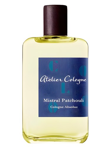 Frasco de Mistral Patchouli, de Atelier Cologne