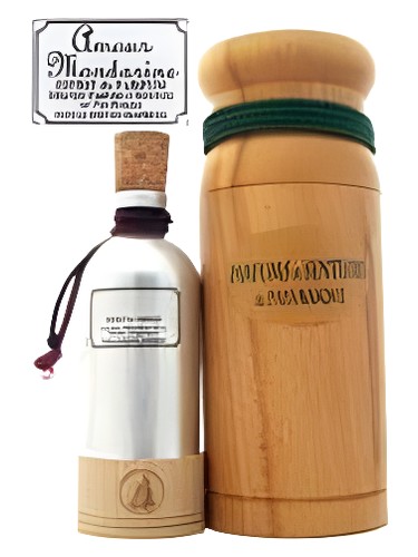 Frasco de Amour Mandarine, de Parfums et Senteurs du Pays Basque
