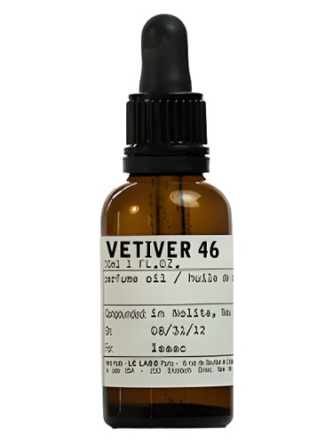 Frasco de Vetiver 46 Perfume Oil, de Le Labo