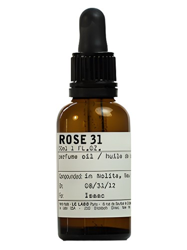 Frasco de Rose 31 Perfume Oil, de Le Labo