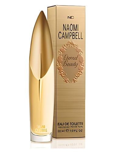 Frasco de Eternal Beauty, de Naomi Campbell