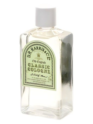Frasco de Classic Cologne, de D.R.Harris