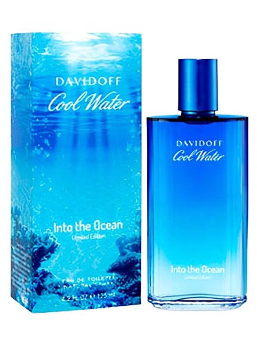 Frasco de Cool Water Into The Ocean for Men, de Davidoff