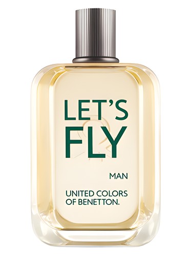 Frasco de Let's Fly, de Benetton