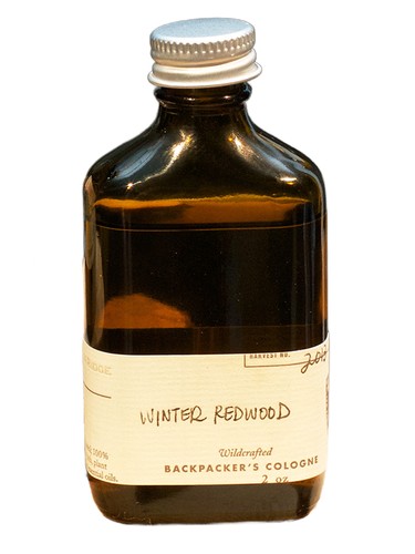 Frasco de Winter Redwood Backpacker’s Cologne, de Juniper Ridge