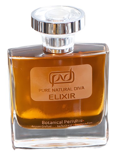 Frasco de Elixir, de Pure Natural Diva