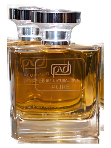 Frasco de Pure, de Pure Natural Diva