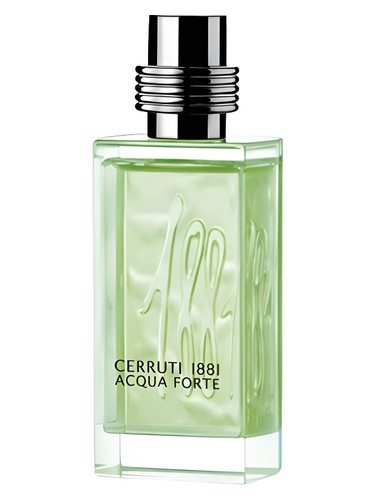 Frasco de 1881 Acqua Forte, de Cerruti