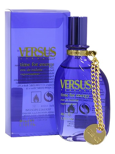Frasco de Versus Time For Energy, de Versace