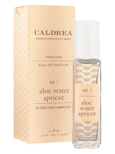 Frasco de Aloe Water Apricot, de Caldrea
