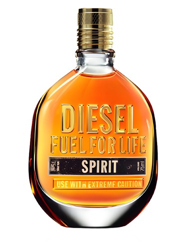 Frasco de Fuel For Life Spirit, de Diesel