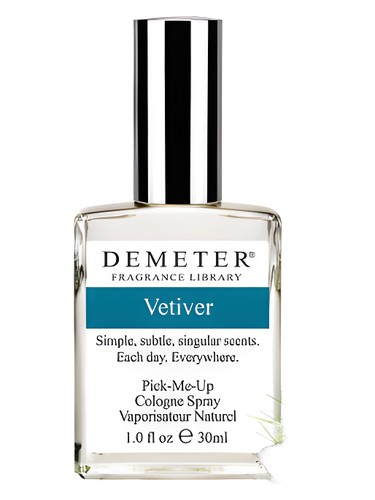 Frasco de Vetiver, de Demeter Fragrance