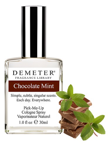 Frasco de Chocolate Mint, de Demeter Fragrance