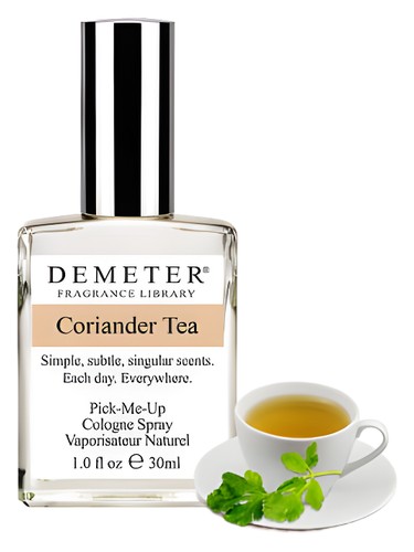 Frasco de Coriander Tea, de Demeter Fragrance