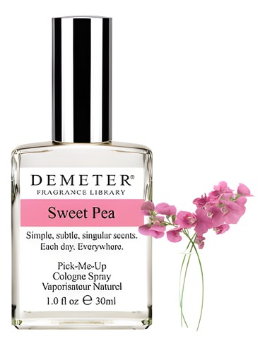 Frasco de Sweet Pea, de Demeter Fragrance