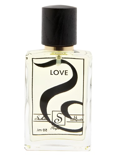 Frasco de Love, de Suhad Perfumes