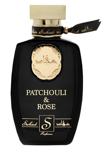 Frasco de Patchouli & Rose, de Suhad Perfumes