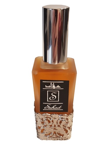 Frasco de Mukhmal, de Suhad Perfumes