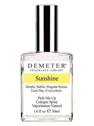 Frasco de Sunshine, de Demeter Fragrance