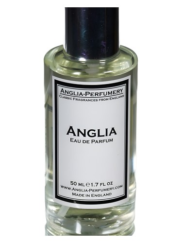 Frasco de Anglia, de Anglia Perfumery